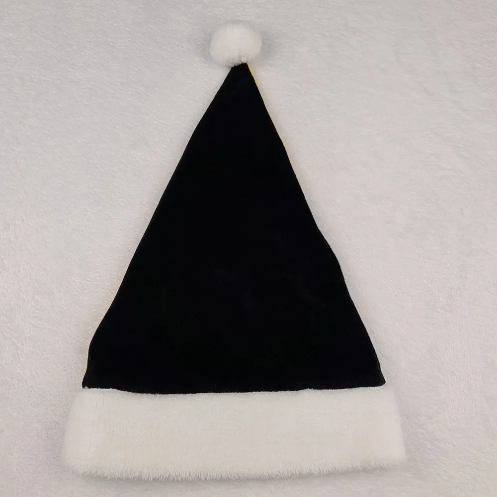 Pittsburgh‎ Penguins NHL Colorblock Santa Hat Forever Collectibles Logo Winter